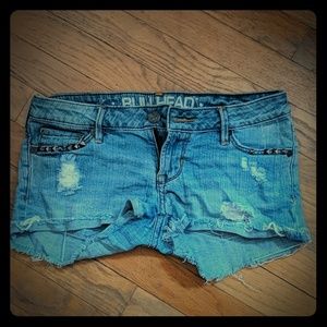 Cut off jean shorts